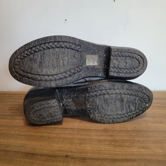 Taxi 9.5 grey/ black boots - Picture 9 of 10